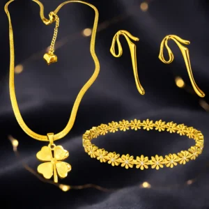 Flower Studded Set